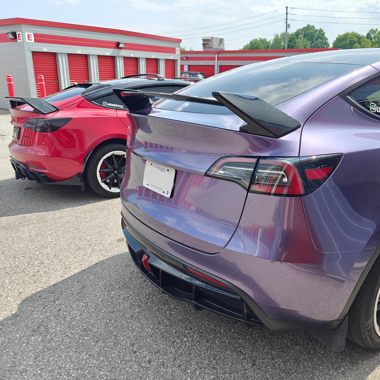 Model 3 Model Y Spoiler CMST style