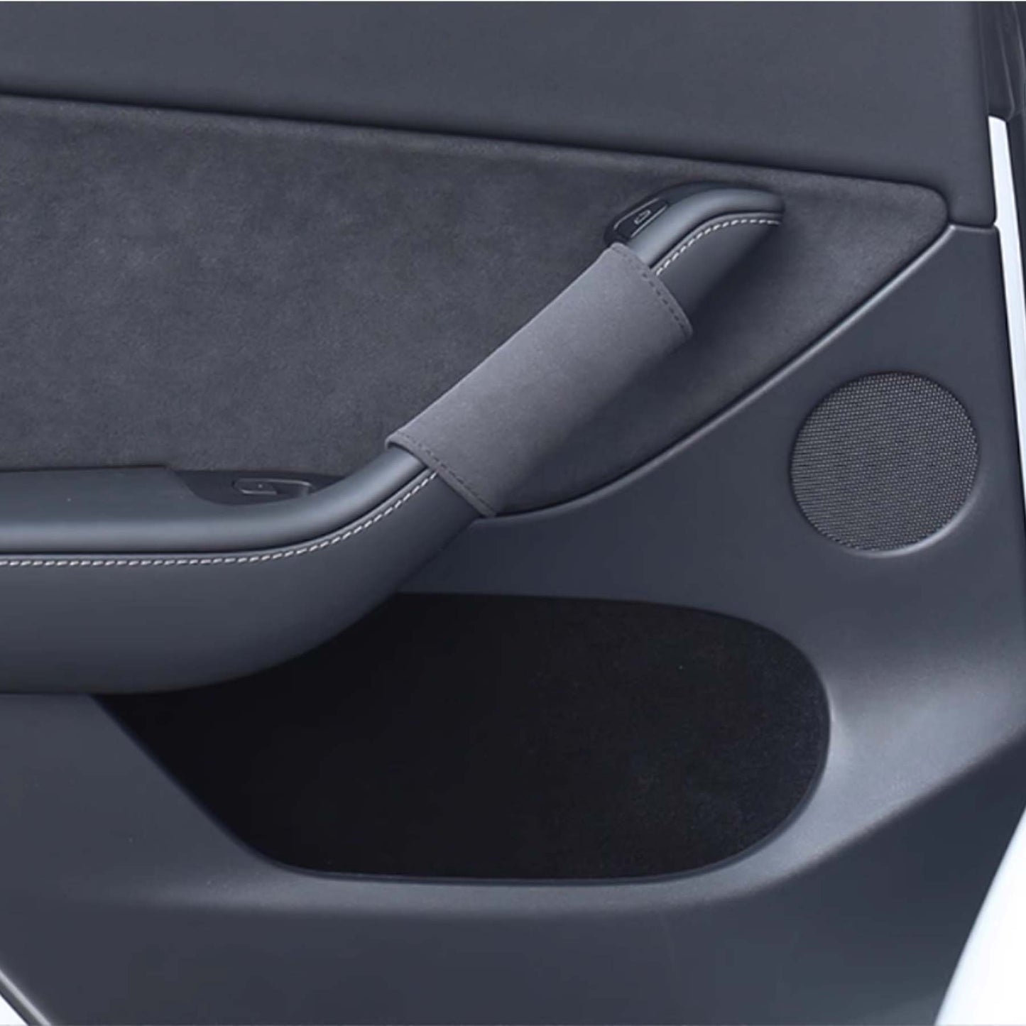 Tesla Model 3 Y Inner Door handle protective cover Alcantara 4PCS
