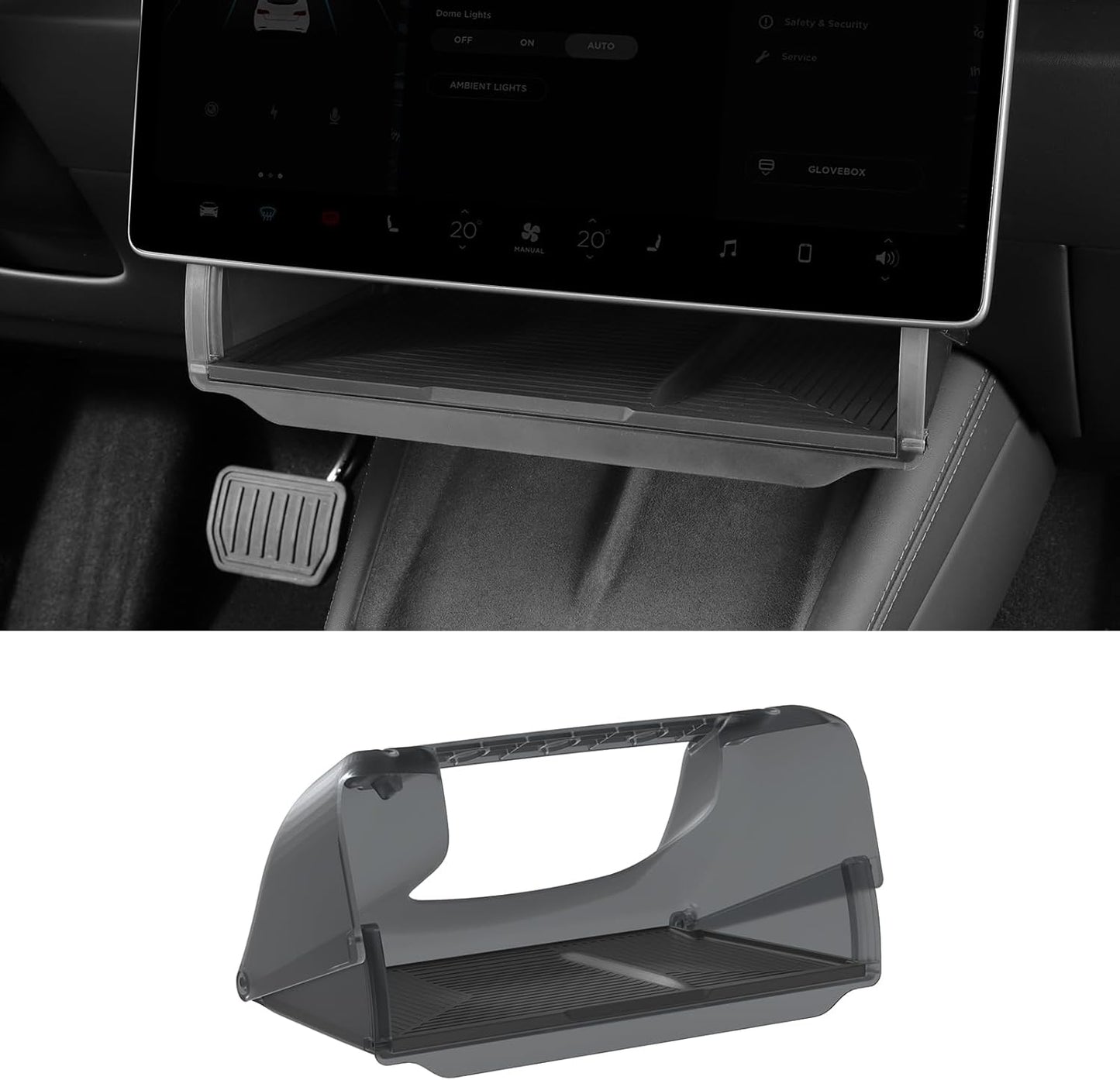 Tesla Model 3 Model Y Under Screen Storage