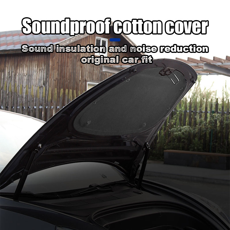 Tesla Model 3 Frunk Hood Soundproof Mats Noise Reduction Sound Deadening Protective Pad