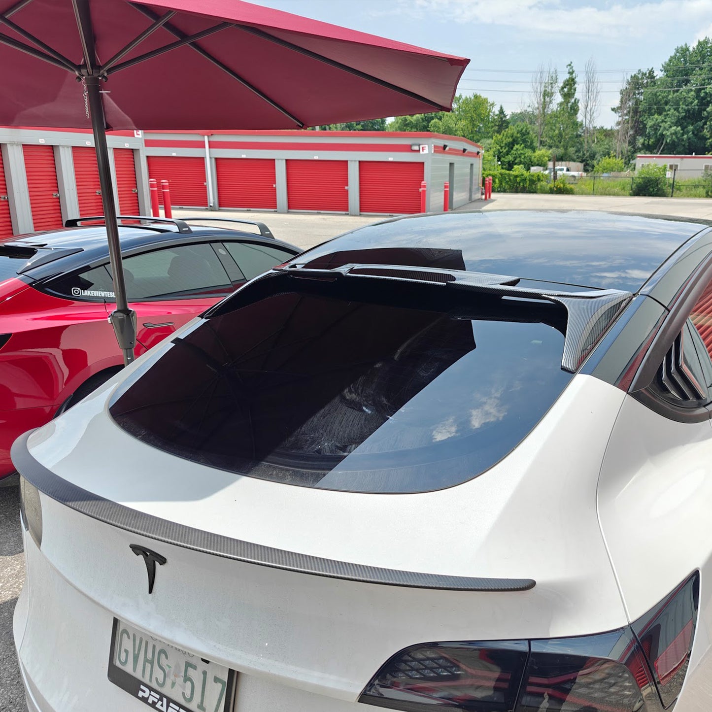 Model 3 Model Y Top spoiler wing