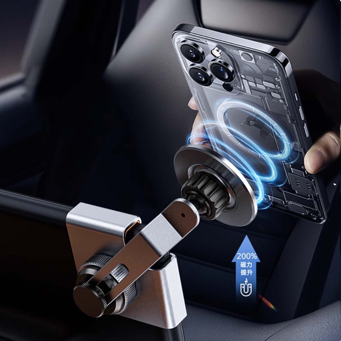 Tesla Model Y 3 MagSafe Magnet Car Phone Holder Mount P10s