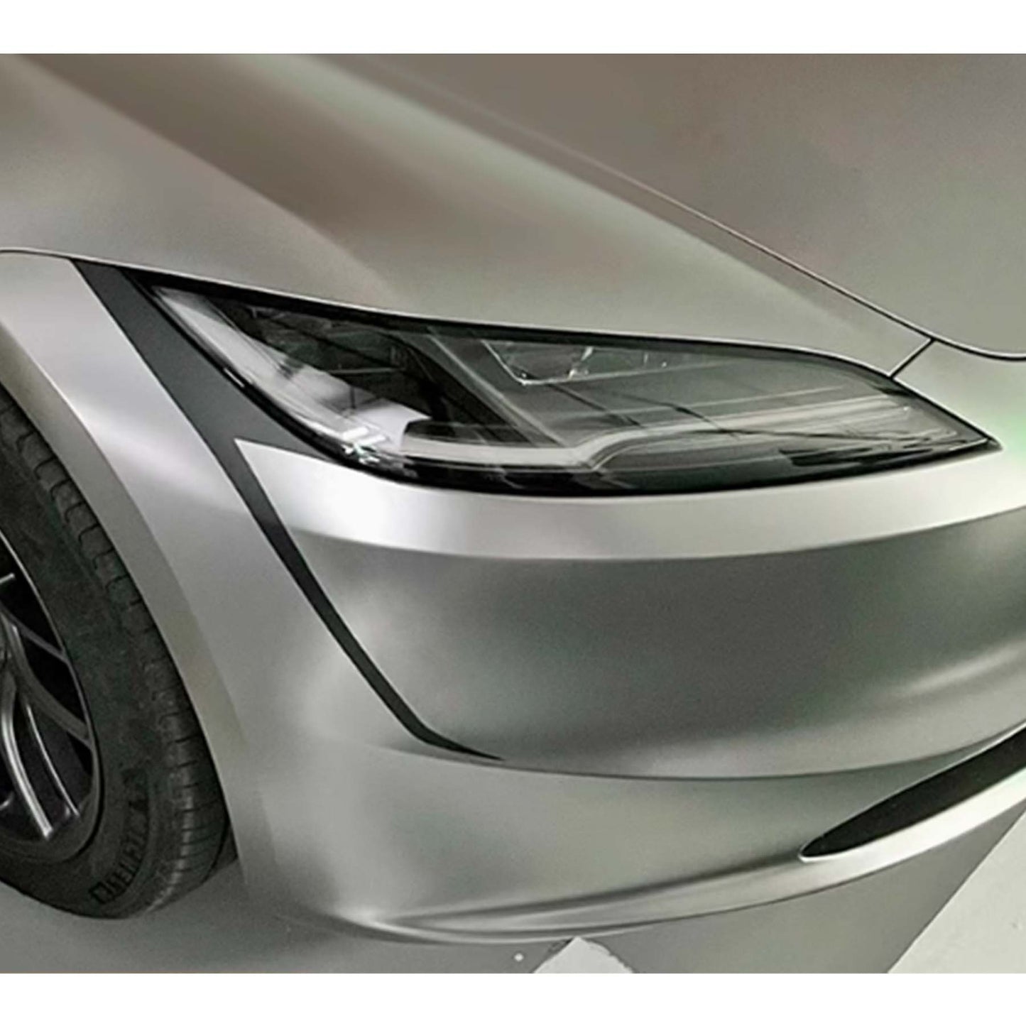 Tesla Model 3 Highland Headlight Eyebrow Decor Sticker