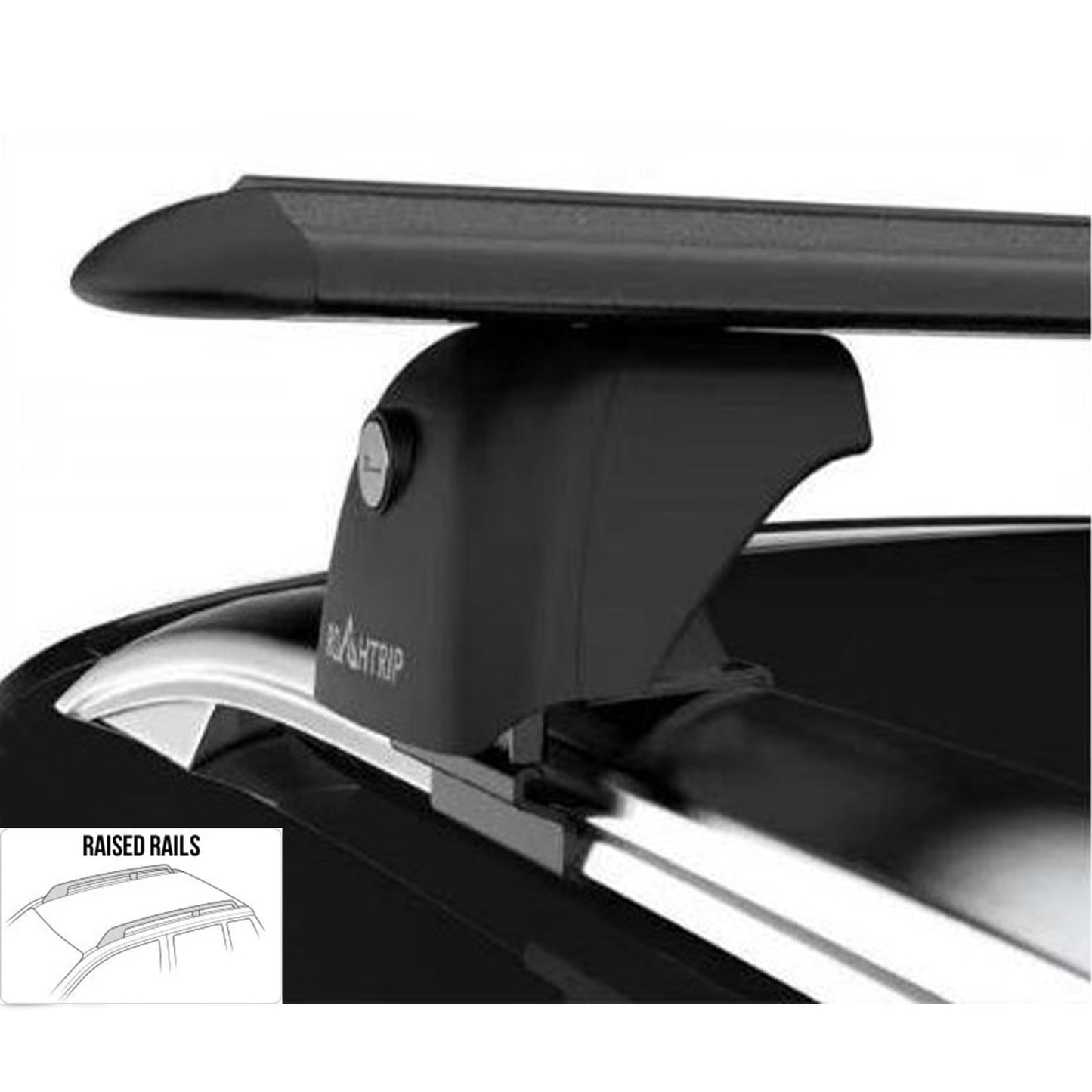 Roah Trip Heavy Duty High Quality Crossbar FLUSH / RAISED Roof Rack Crossbars Full Set