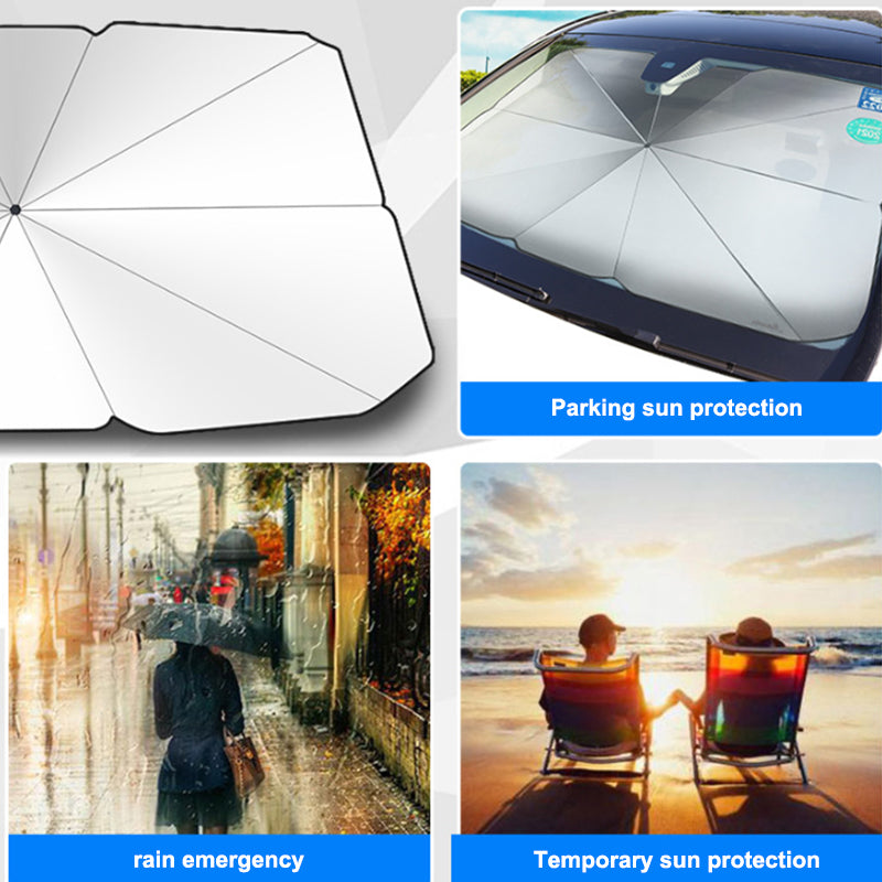 Tesla Model 3 / Y windshield Umbrella Sunshade Keeps Car Cool