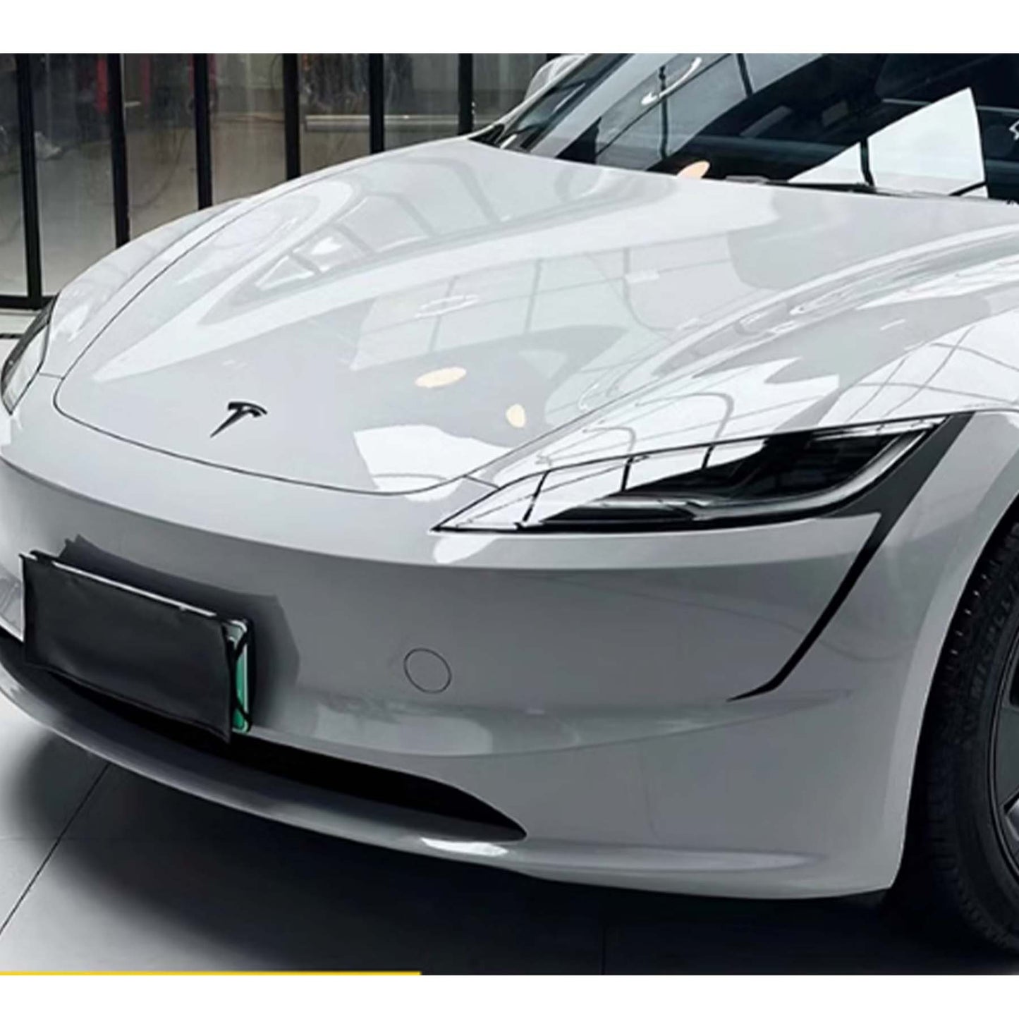 Tesla Model 3 Highland Headlight Eyebrow Decor Sticker