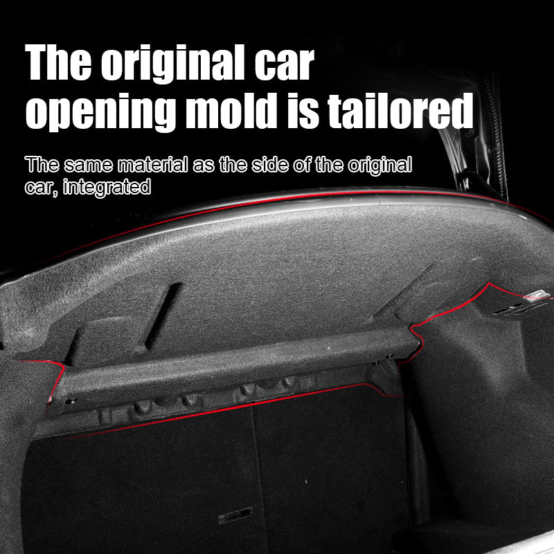 Tesla Model 3 Rear Trunk Soundproof Mats Noise Reduction Sound Deadening Protective Pad