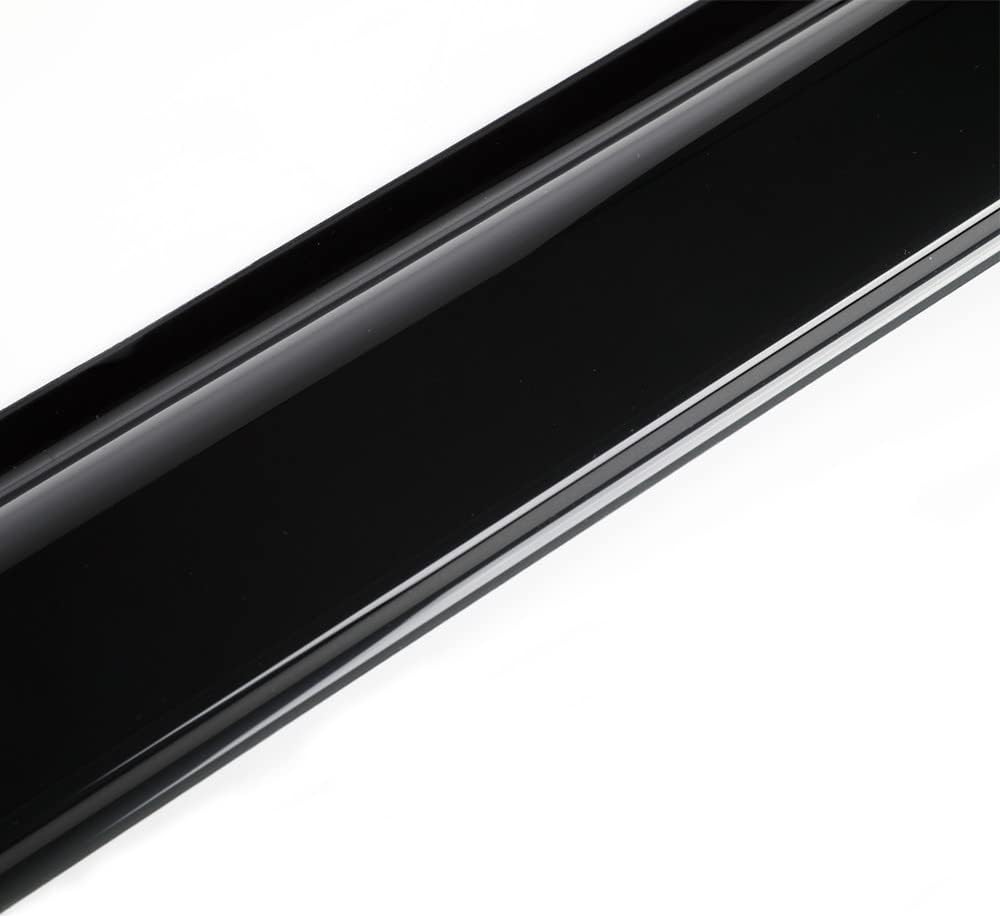Tesla Model 3 2017-2025 Window Rain Shield vent shade Gloss Black