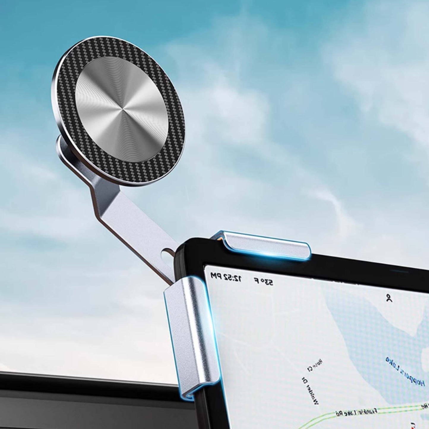 Tesla Model Y 3 MagSafe Magnet Car Phone Holder Mount P10s
