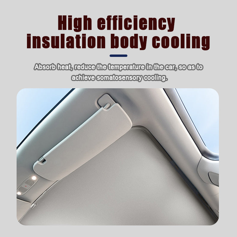 Tesla Model Y Glass Roof Sunshade Heat Insulation White 2020-2024