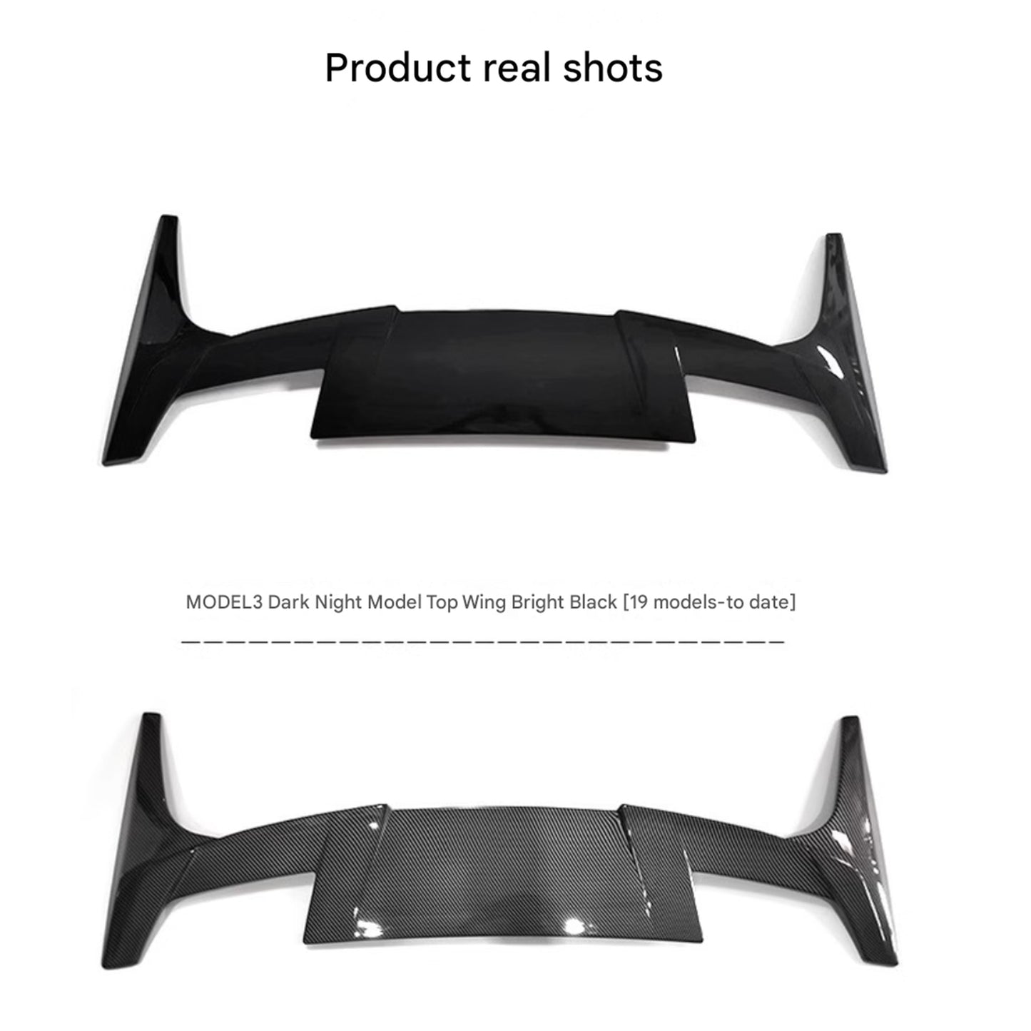 Model 3 Model Y Top spoiler wing