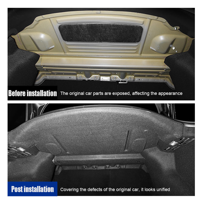 Tesla Model 3 Rear Trunk Soundproof Mats Noise Reduction Sound Deadening Protective Pad