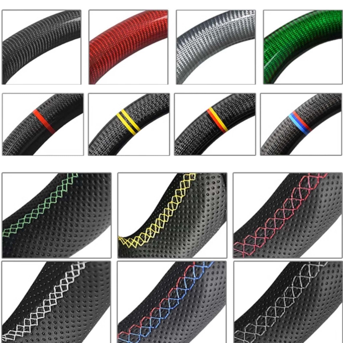 Premium Custom Real Carbon Fiber Steering wheel