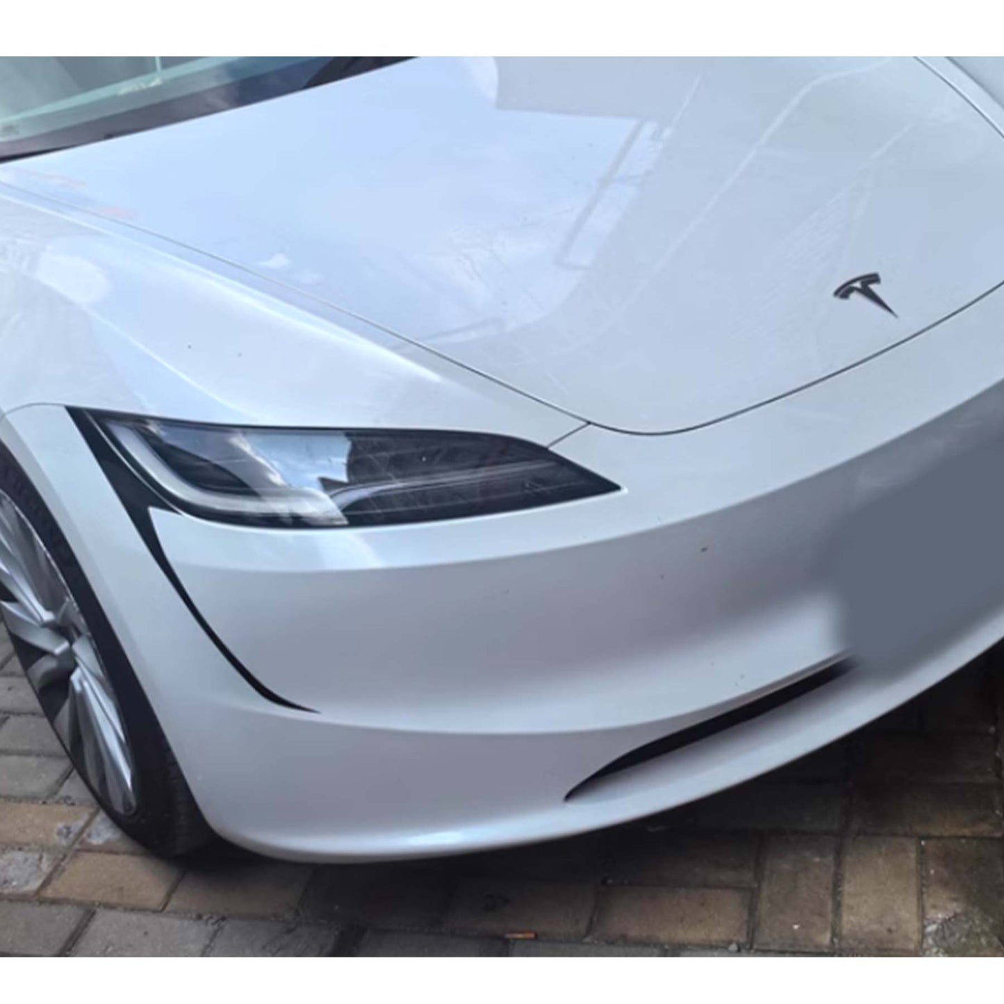 Tesla Model 3 Highland Headlight Eyebrow Decor Sticker