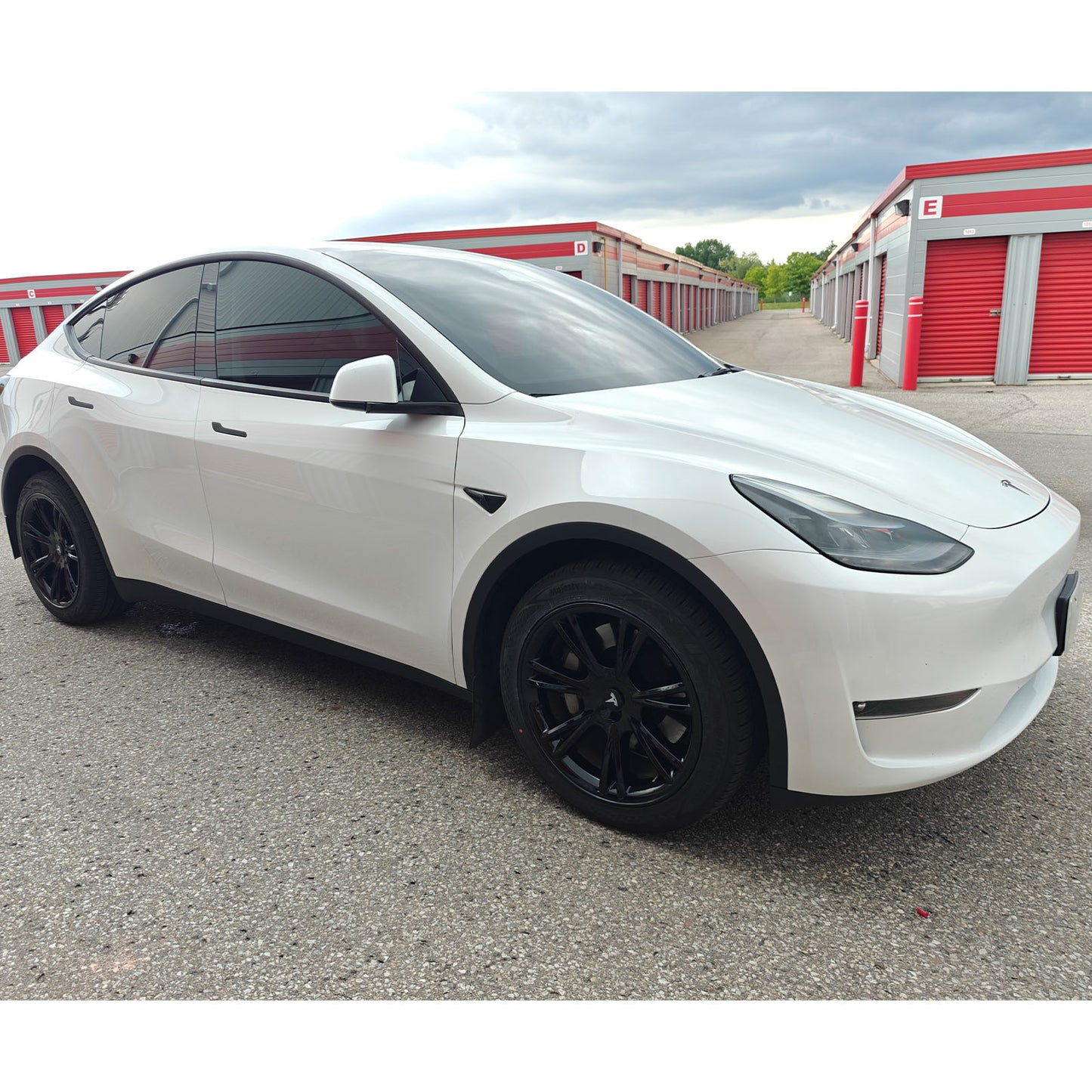 Tesla Model Y Rims wheel Cover 19 inch 4PCS/Set Full Cover Protecting Hub