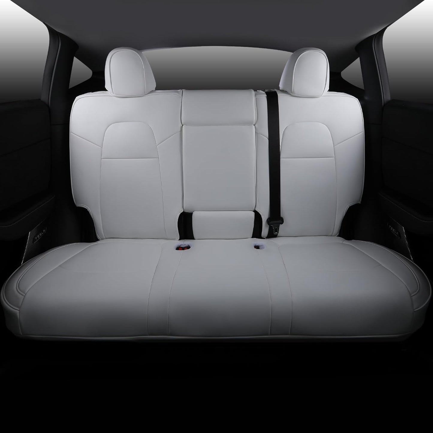 Tesla Model Y Leather Seat Covers Full Set Seat Protector Covers
