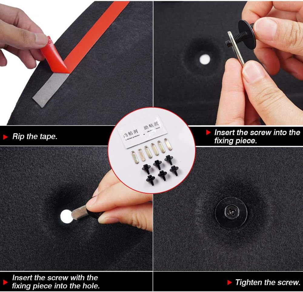 Tesla Model 3 Frunk Hood Soundproof Mats Noise Reduction Sound Deadening Protective Pad