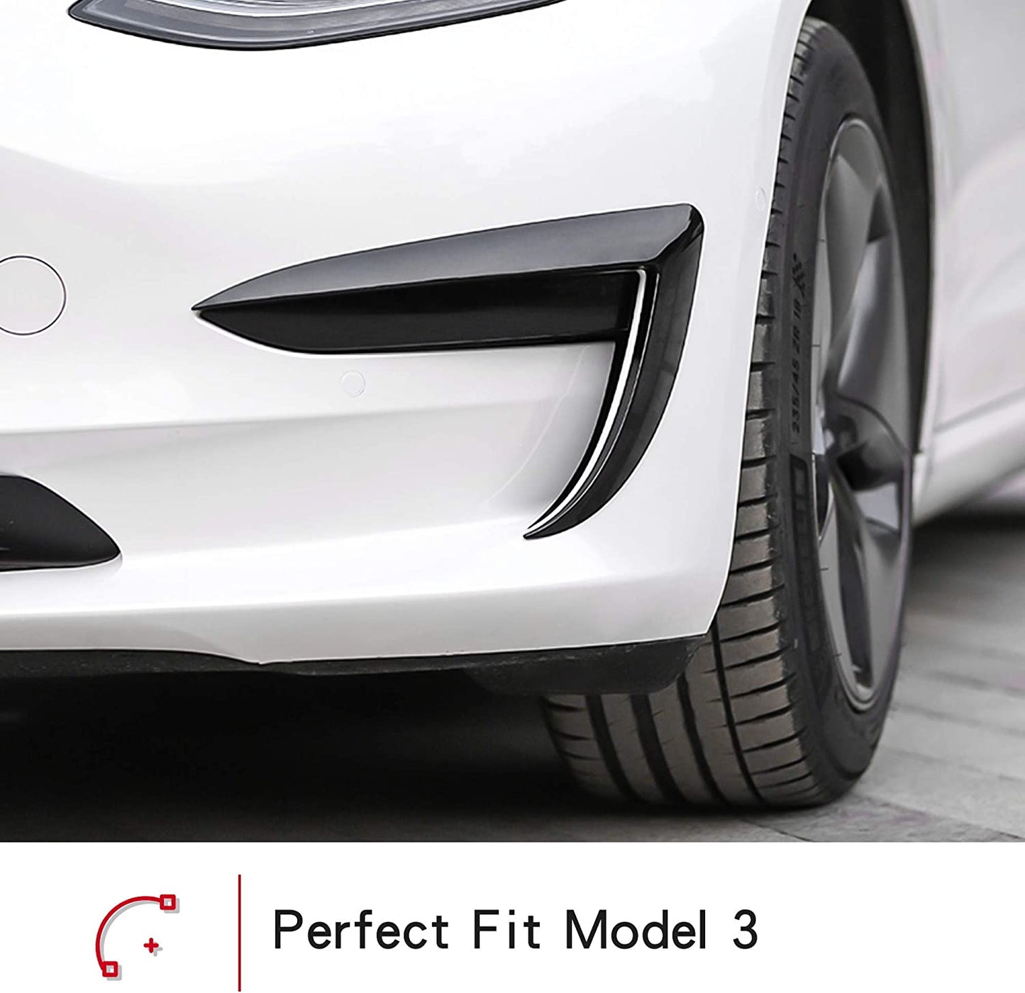 Tesla Model 3 Body KIT Gloss Black