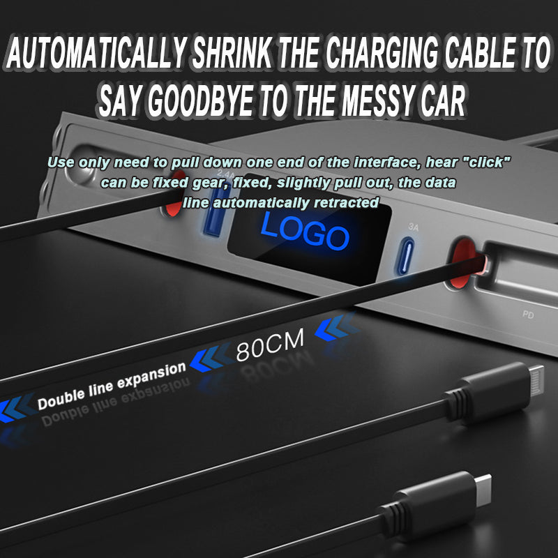 Tesla Model 3 Y Charge Hub 27w type-C + Lightning Cable Docking Station