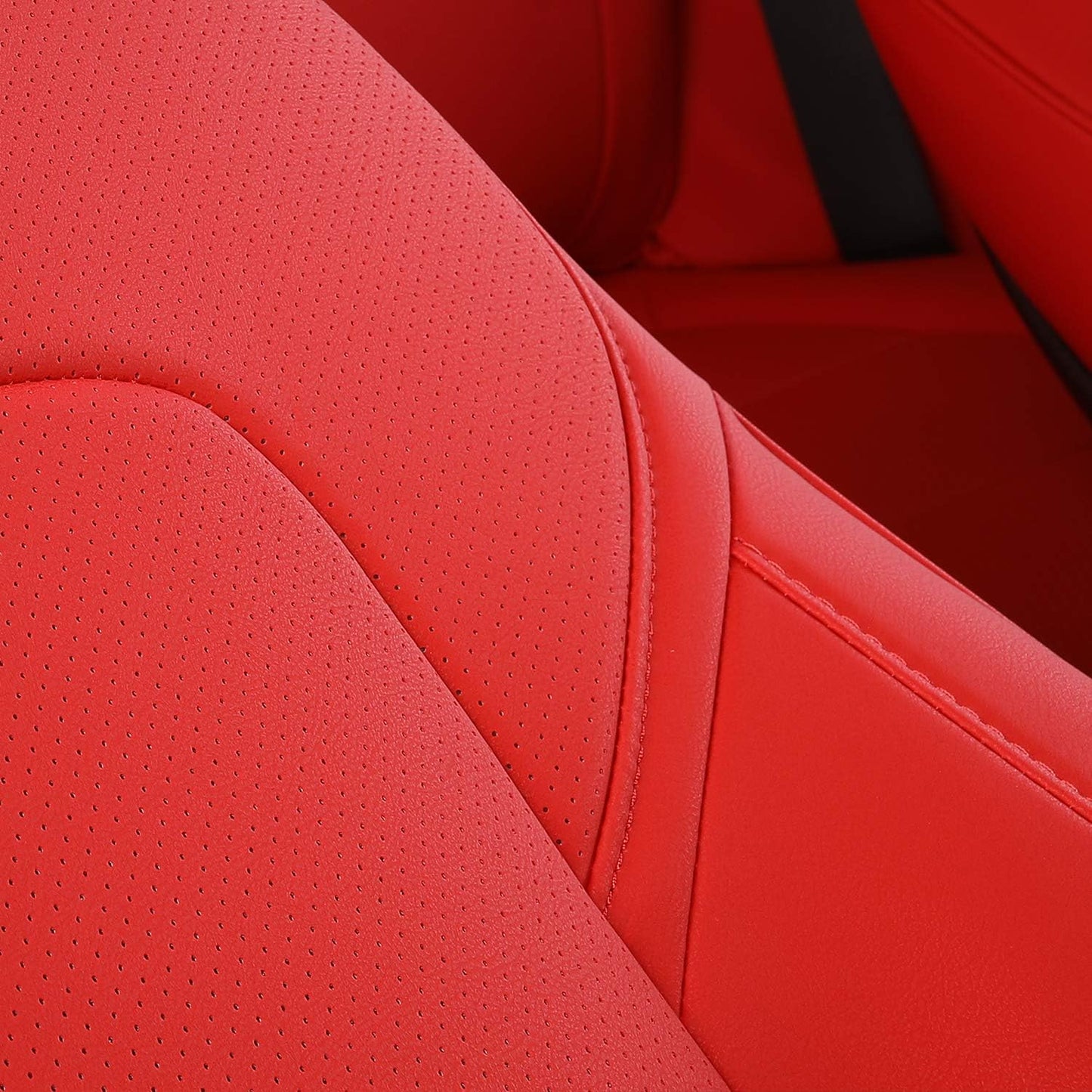 Tesal Model 3 Leather Seat Covers Full Set Seat Protector Covers
