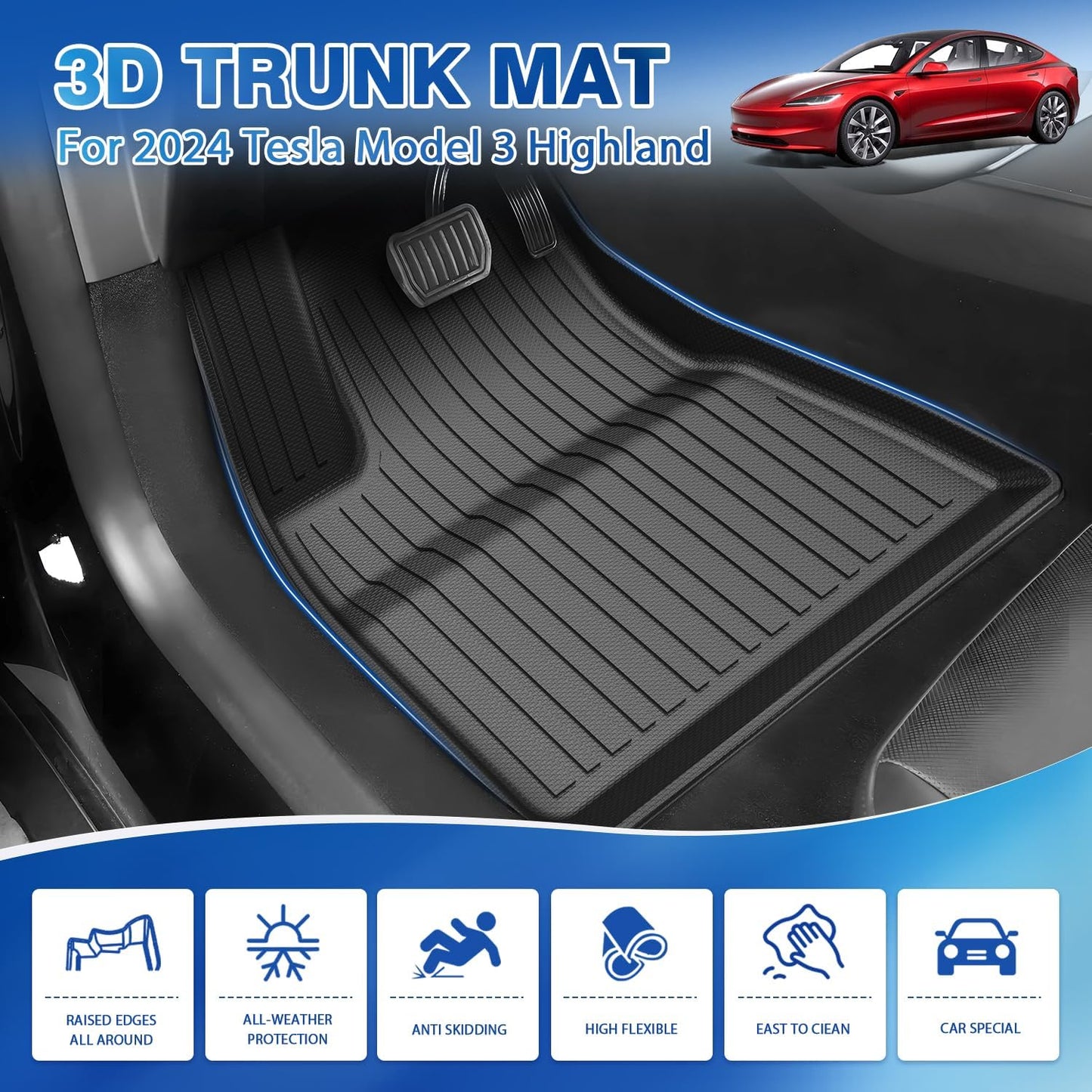 Tesla Mode 3 Floor Mats