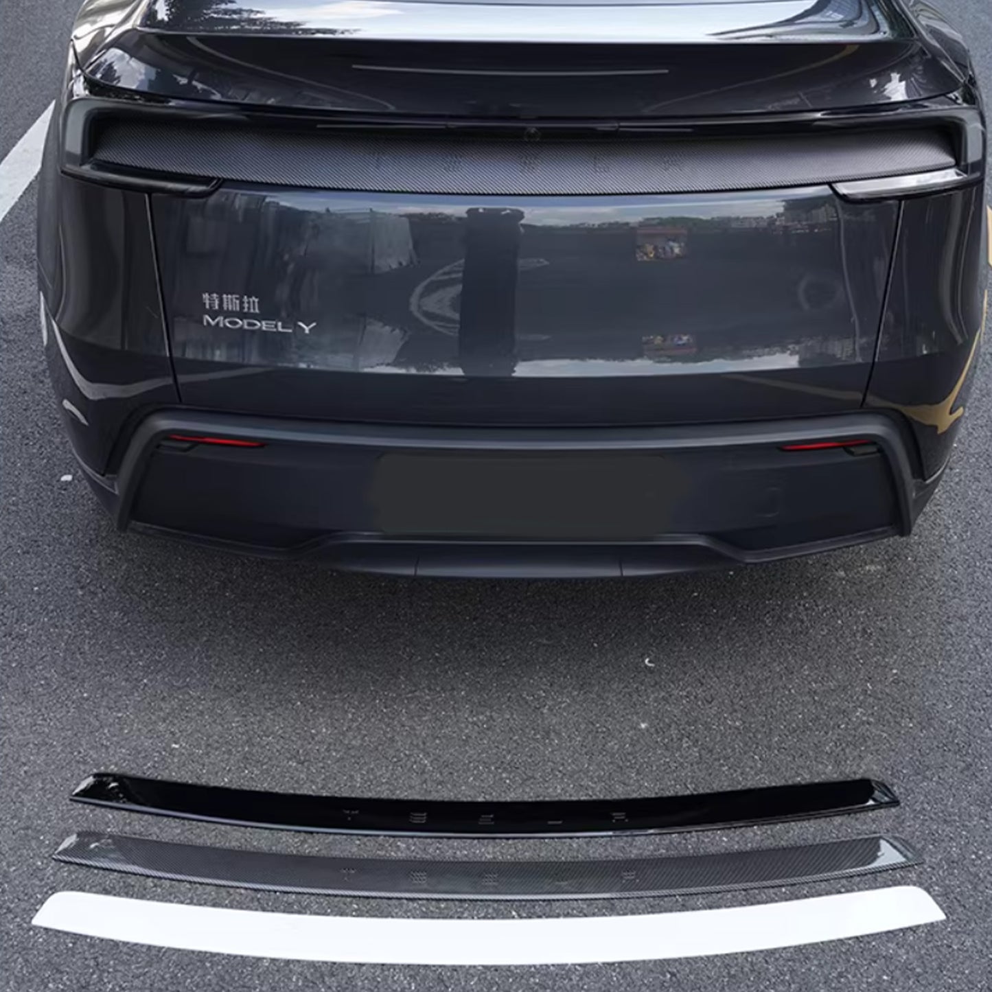 Tesla Model Y Juniper Tail Light Trim Strip