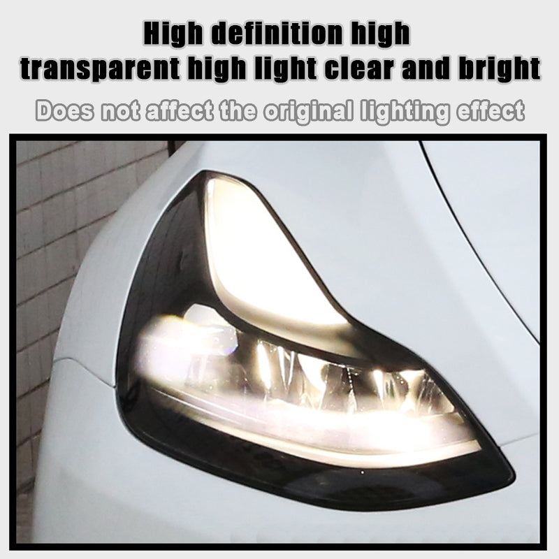 Model Y Model 3 Front Rear light PPF Pre Cut Smoke Tint