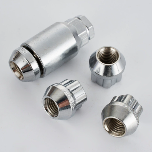 Tesla Model 3 Y S X Wheel Locks Lug Nuts Kit Stainless Steel Replacement