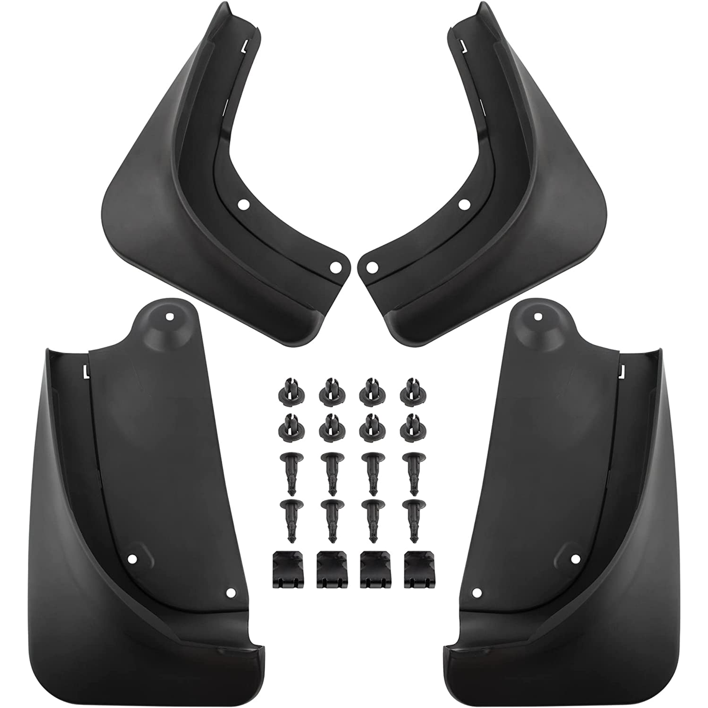 Tesla Model Y Mud Flaps Drill Free Splash Guards ABS Enhance Version