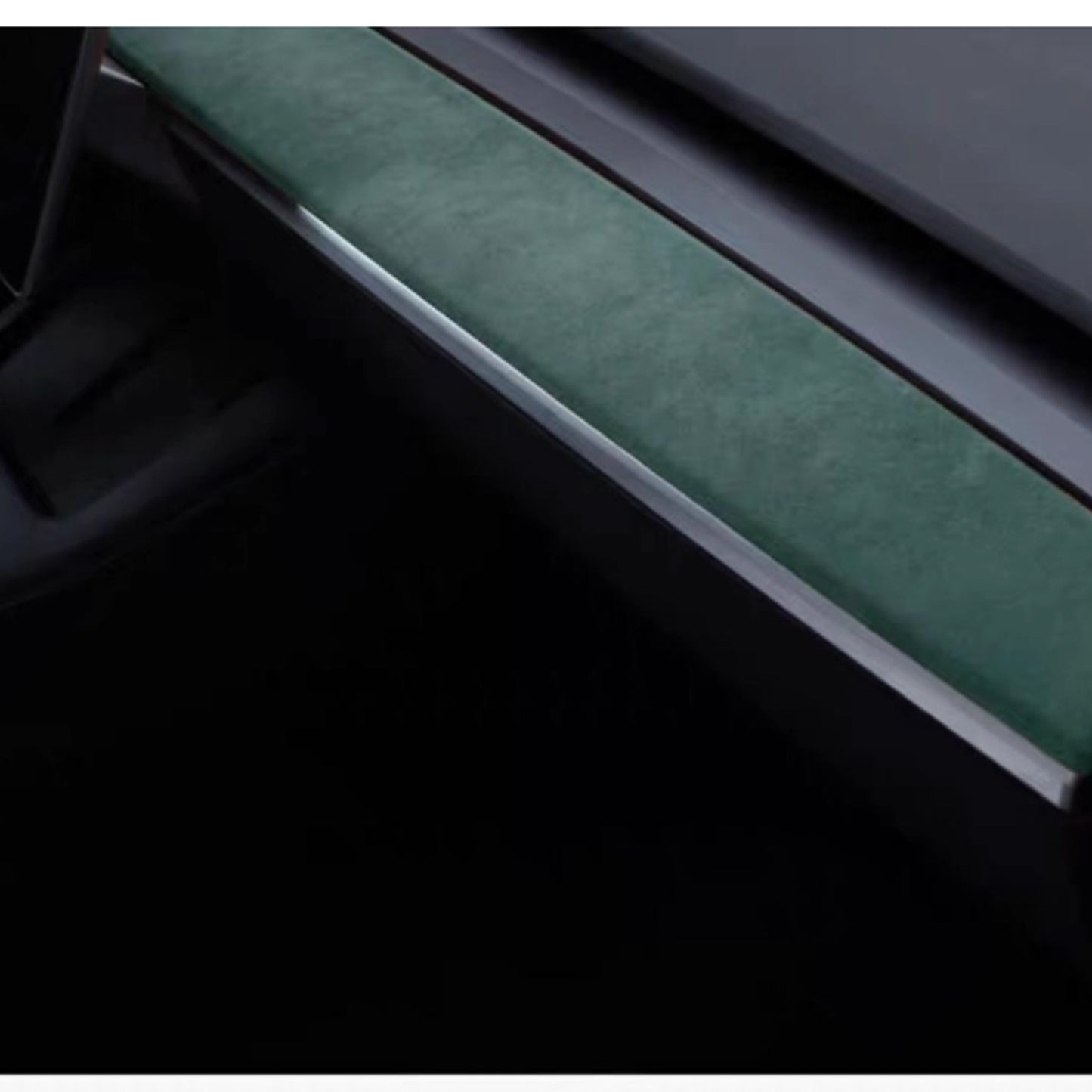 Tesla Model 3 Model Y Alcantara Dashboard Cover Wrap & Inner Front Door Trim Panel Armrest Cover