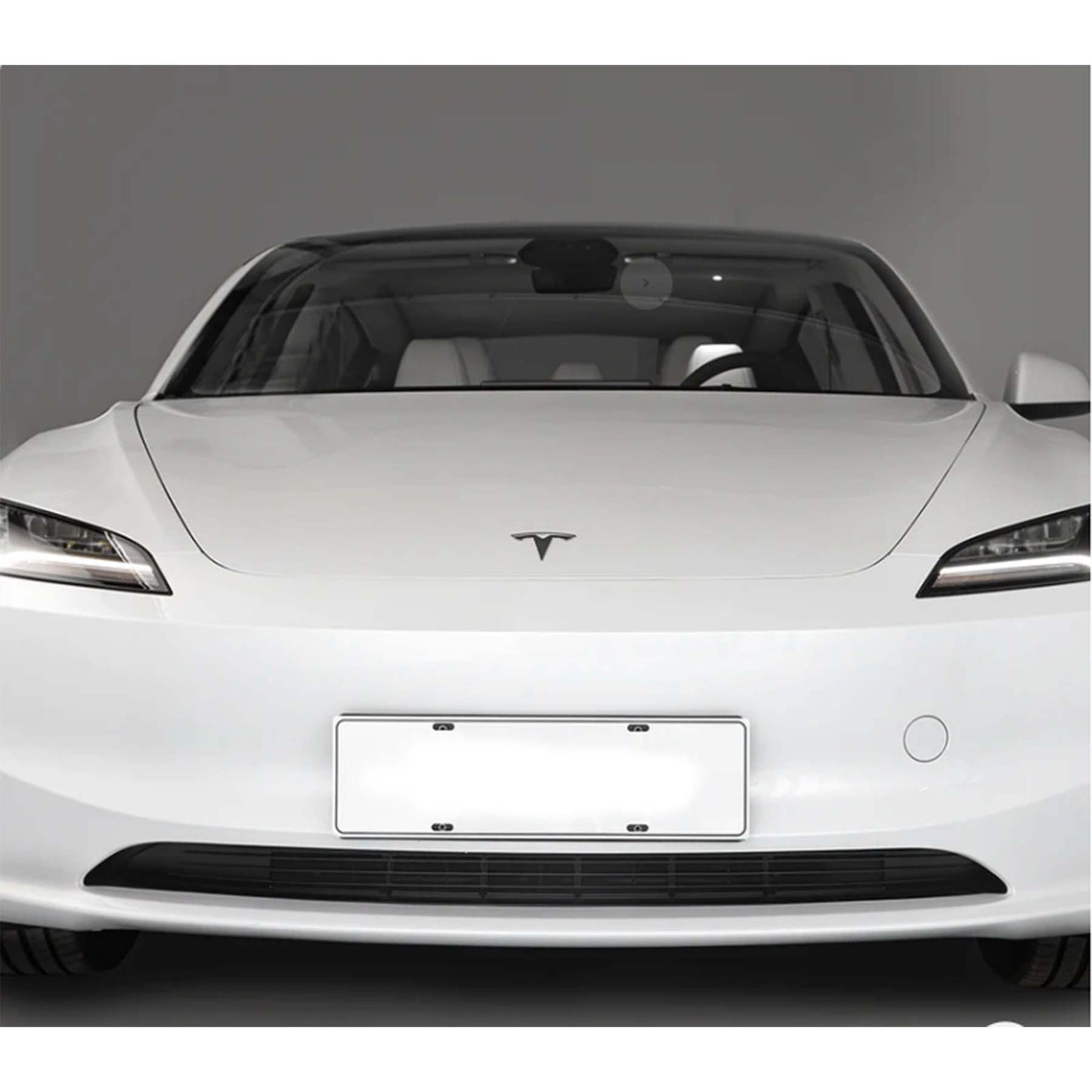 Tesla Model 3 Highland Front Grille Mesh Radiator Cover Guard Gloss Black