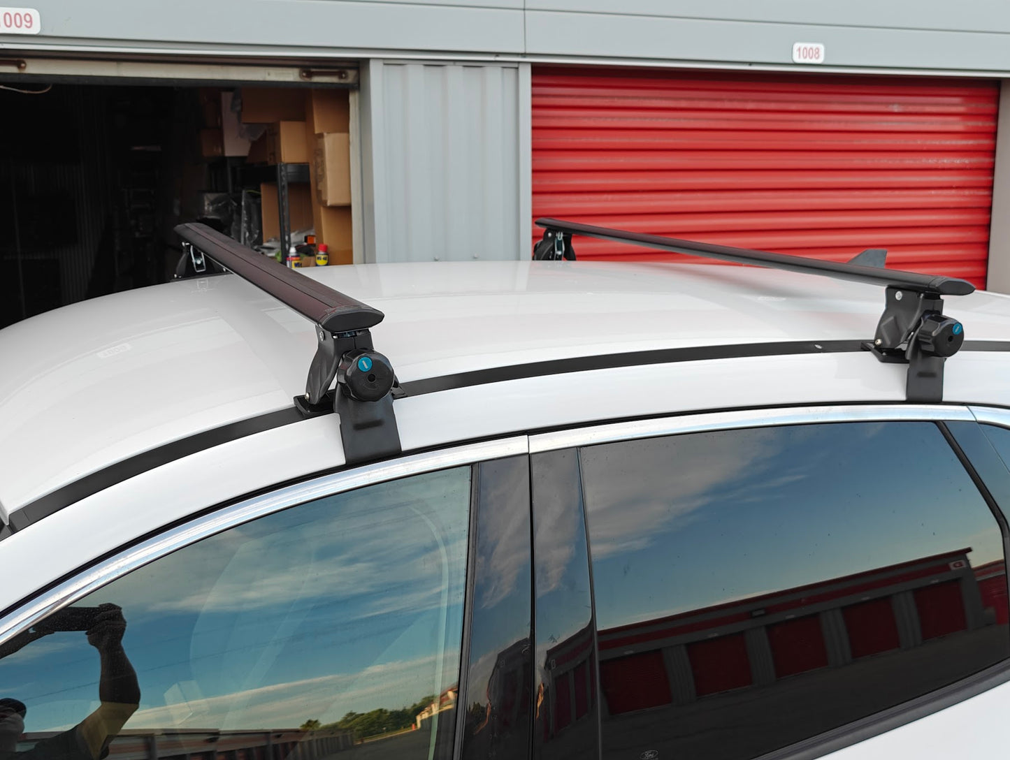 Bare Roof Universal 51-59" Aluminum Roof Rack Cross Bar Full Set