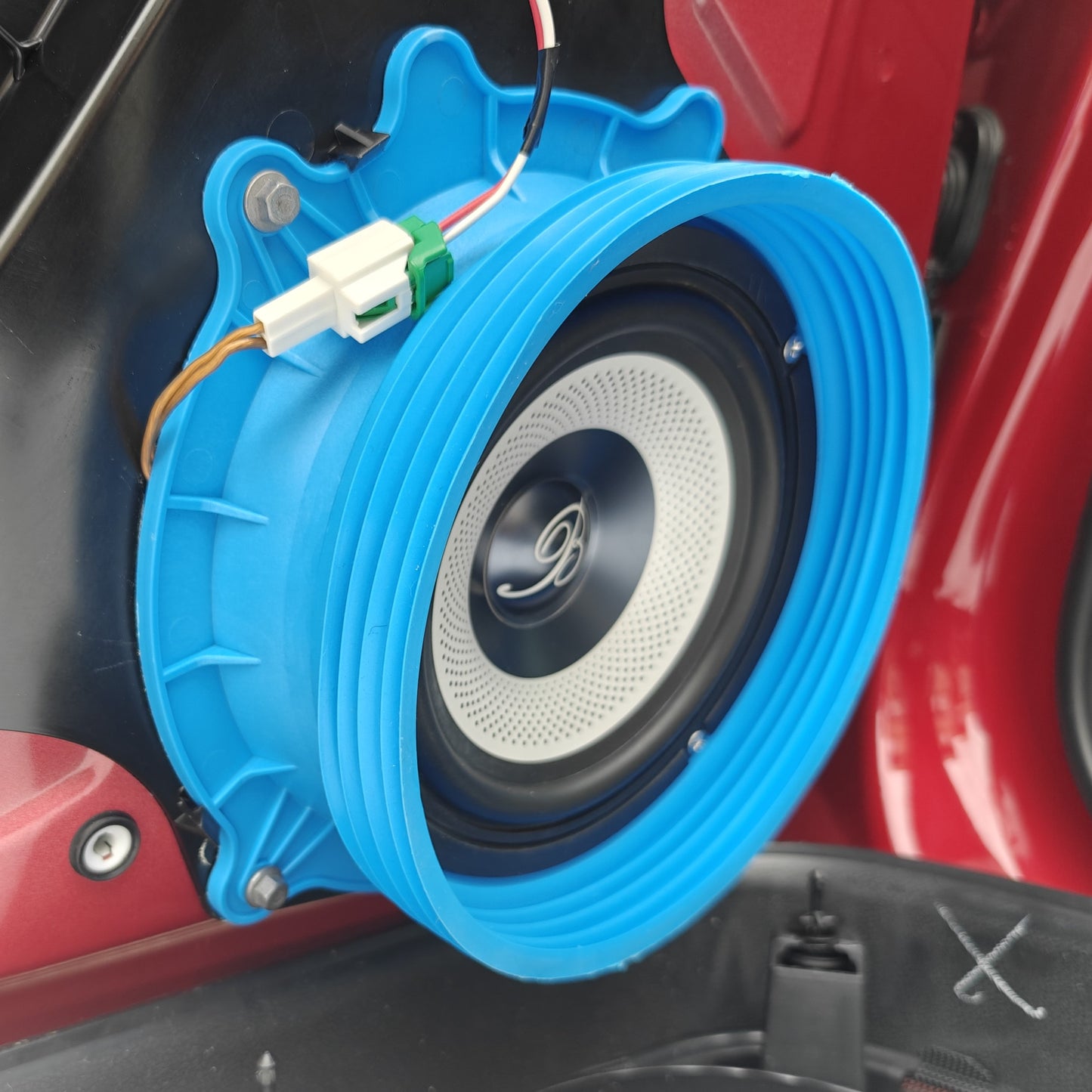 Tesla Model 3 Model Y Front Door Speaker Universal Adaptor Rings for 6.5” Speaker