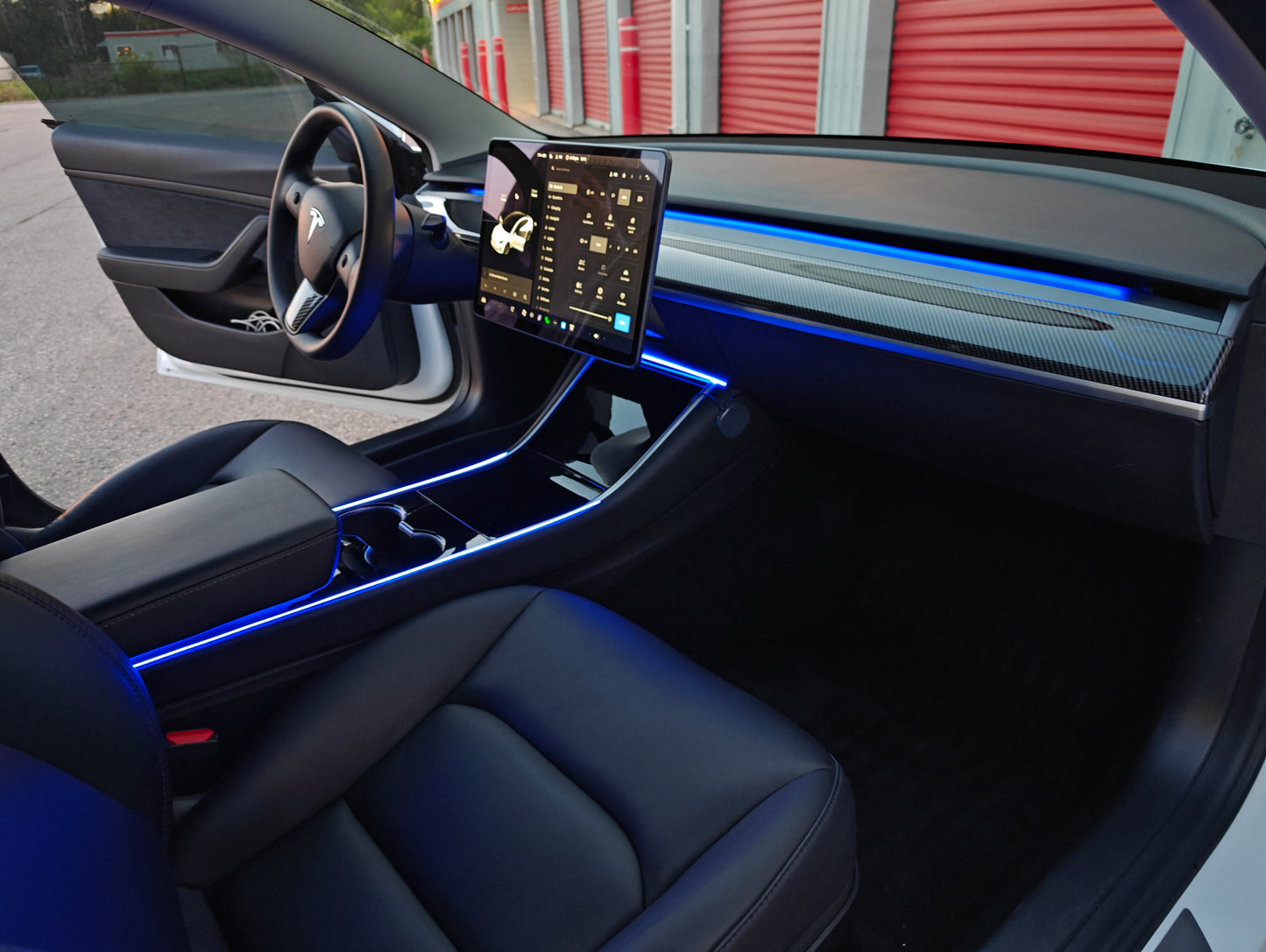 Tesla Model 3 highland Acrylic Ambient Lights With 60 Seconds Auto Off Module V2
