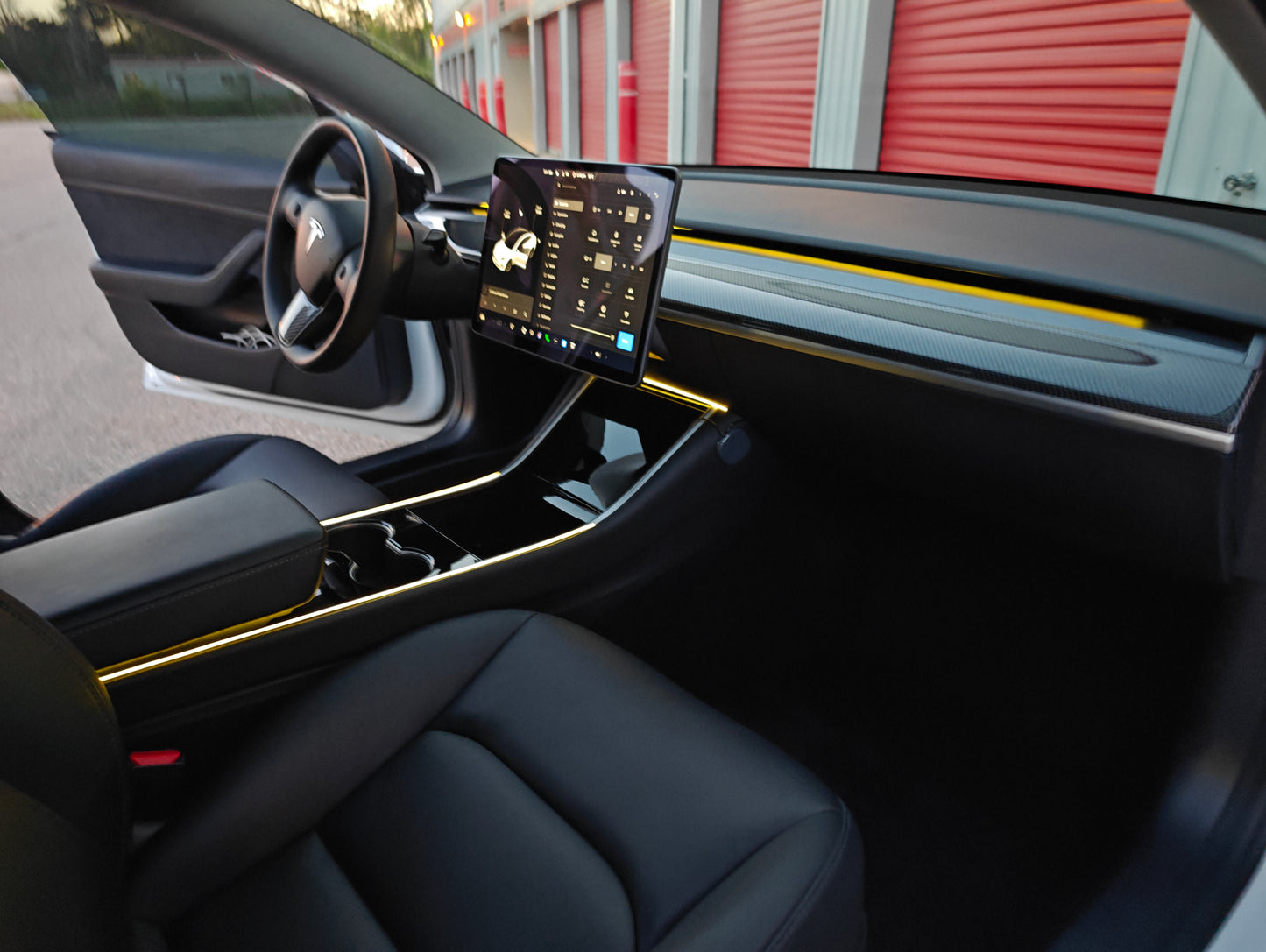 Tesla Model 3 highland Acrylic Ambient Lights With 60 Seconds Auto Off Module V2