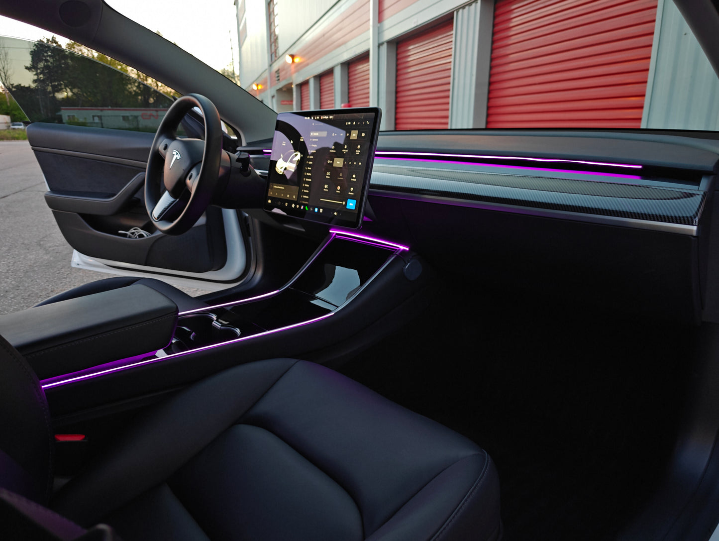 Tesla Model 3 highland Acrylic Ambient Lights With 60 Seconds Auto Off Module V2