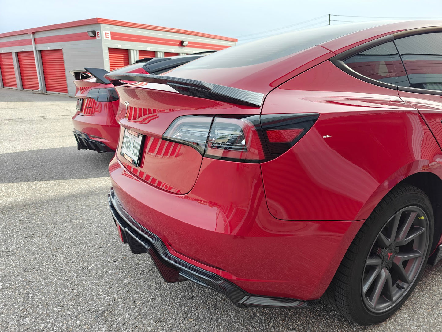 Model 3 Double-layer Sport Rear Spoiler 2017-2025+