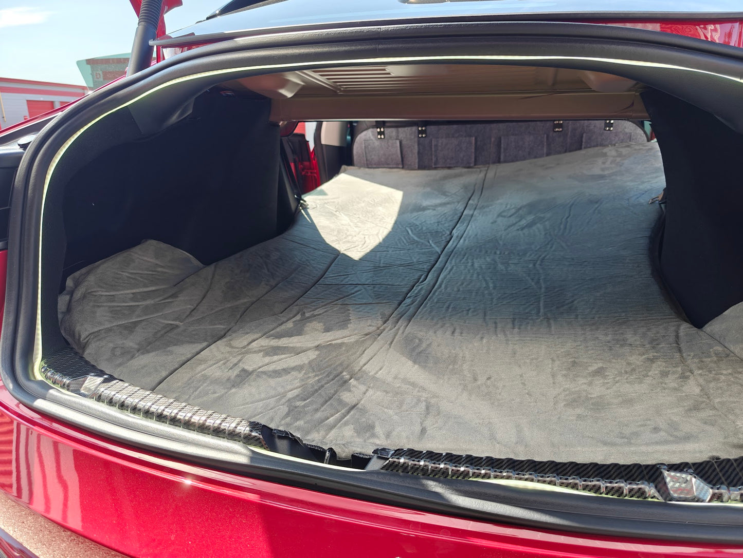 Tesla Model 3 Y Camping Bed With extension board Soft Memory Foam Air Mattress