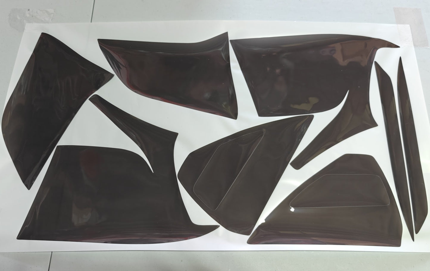 Model Y Model 3 Front Rear light PPF Pre Cut Smoke Tint
