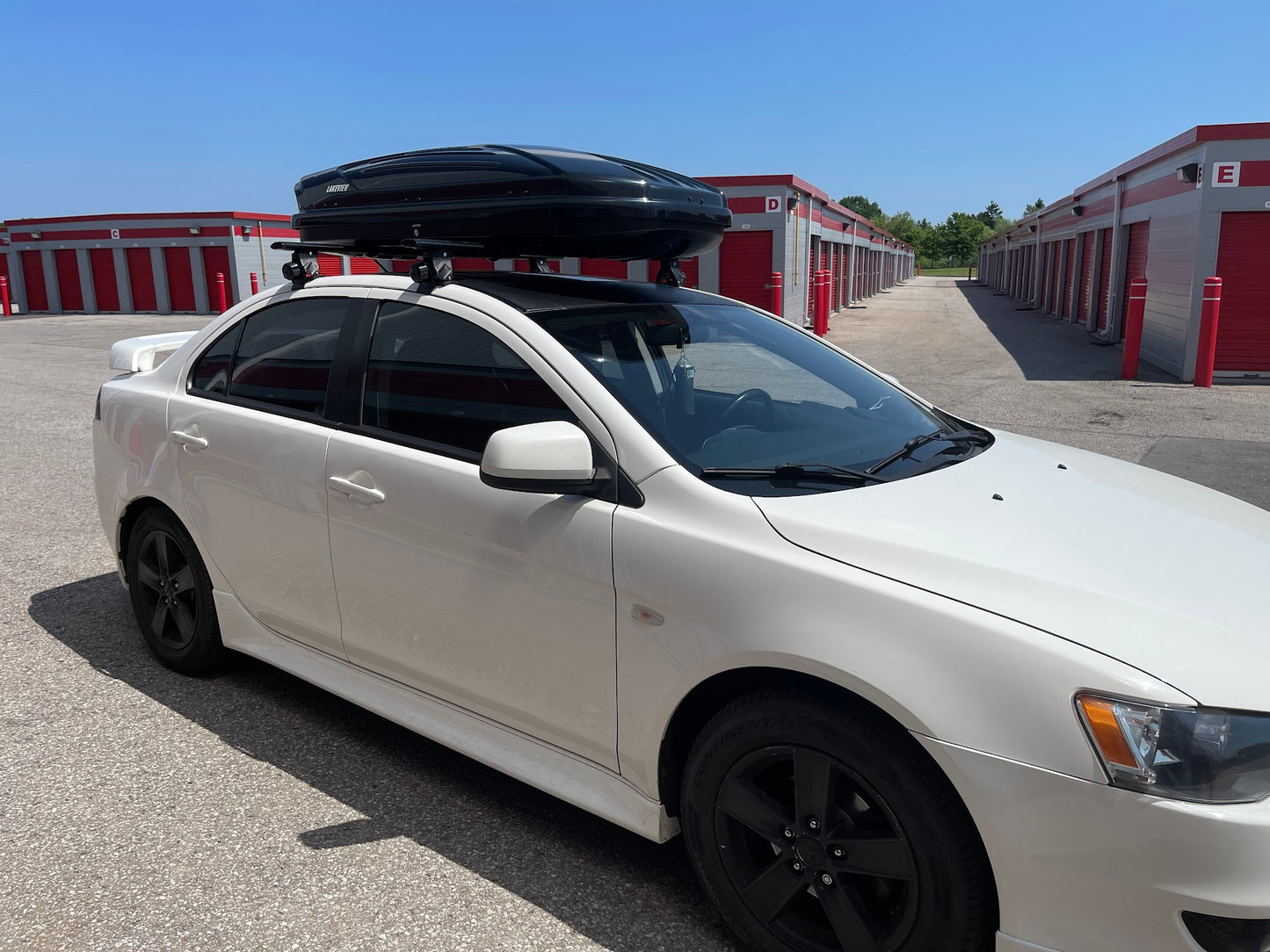 Bare Roof Universal 51-59" Aluminum Roof Rack Cross Bar Full Set