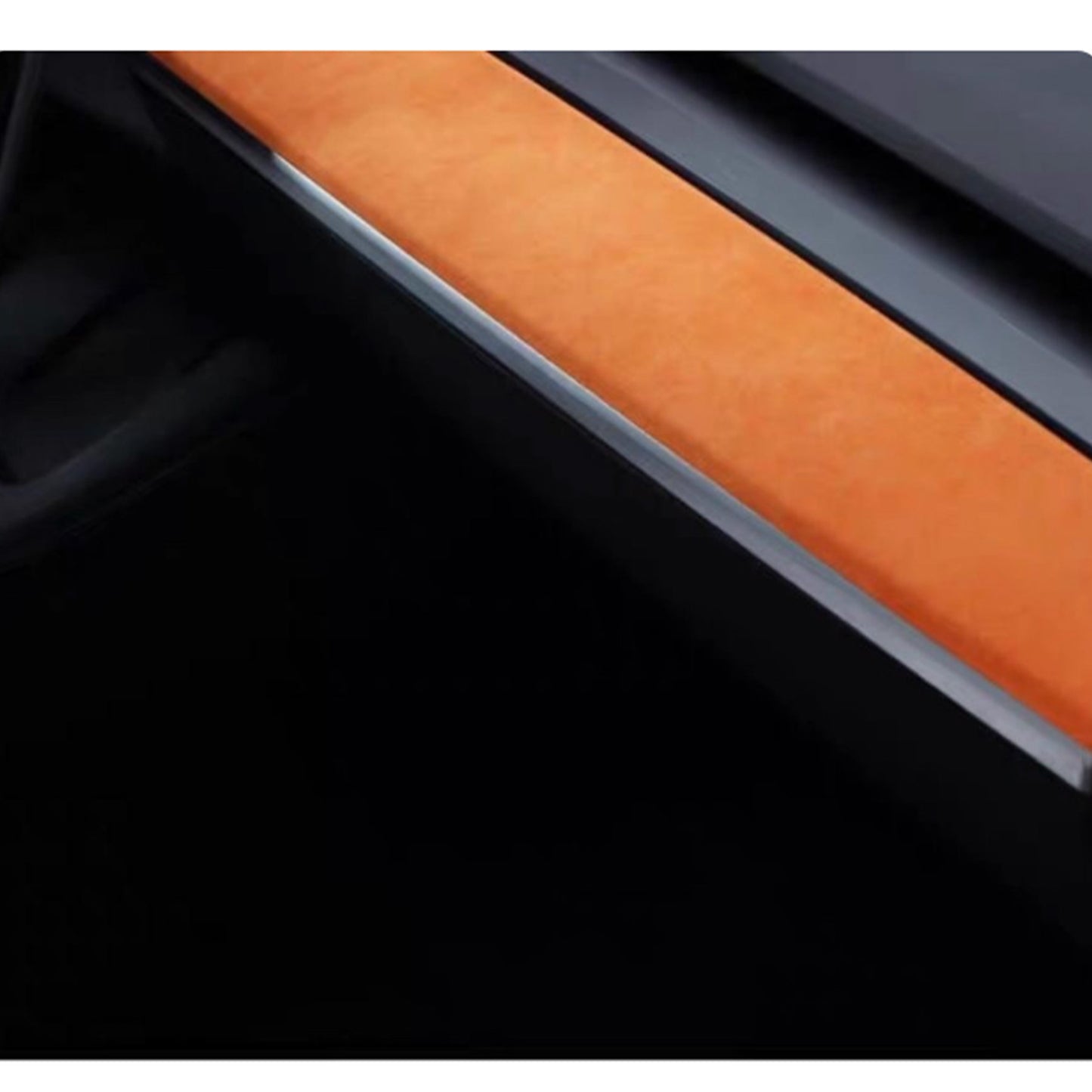 Tesla Model 3 Model Y Alcantara Dashboard Cover Wrap & Inner Front Door Trim Panel Armrest Cover