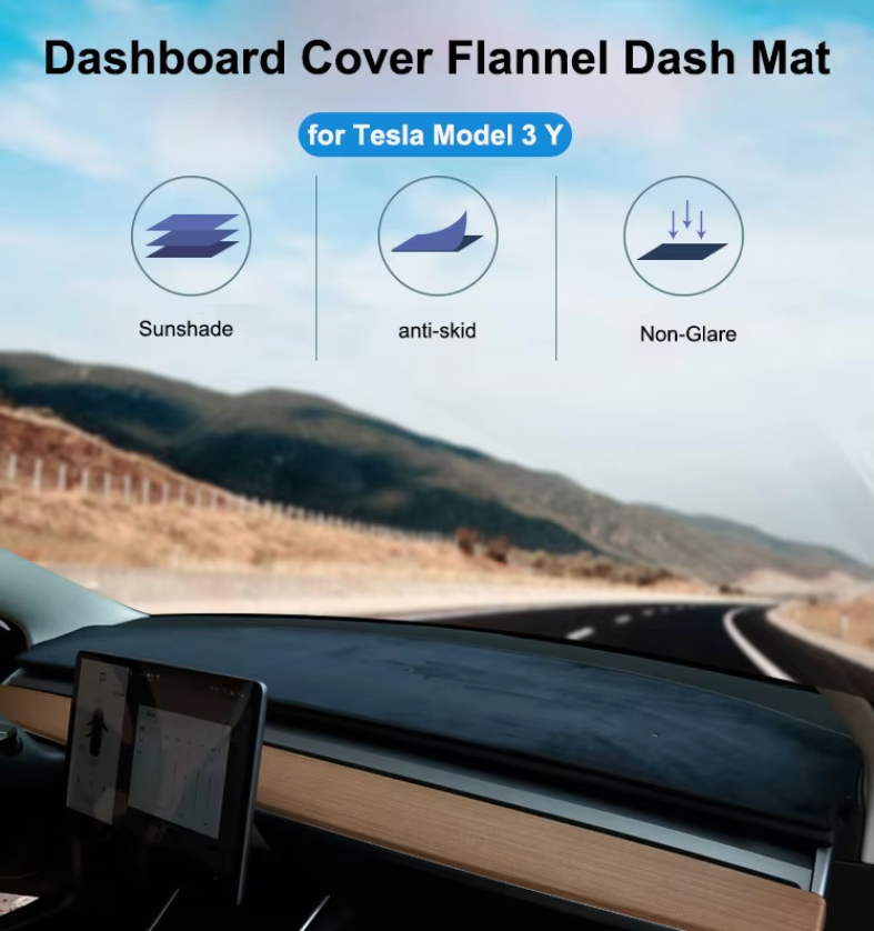 Model 3 Model Y Dashboard Non-slip Mat