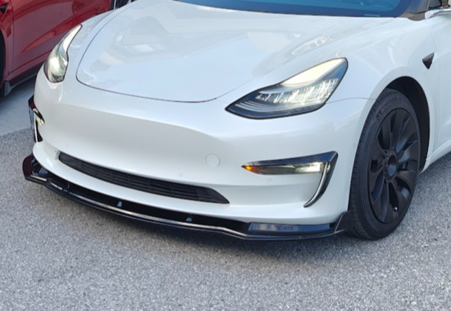Tesla Model 3 Front Bumper Lip Spoiler