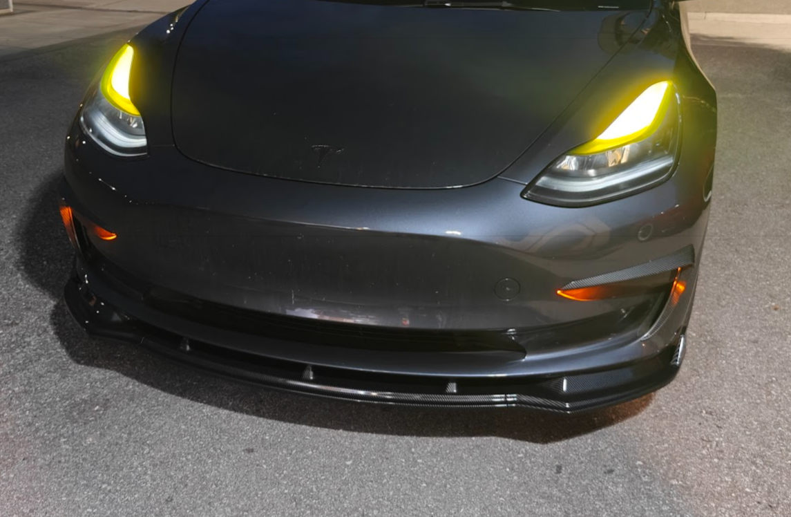 Tesla Model 3 Front Bumper Lip Spoiler
