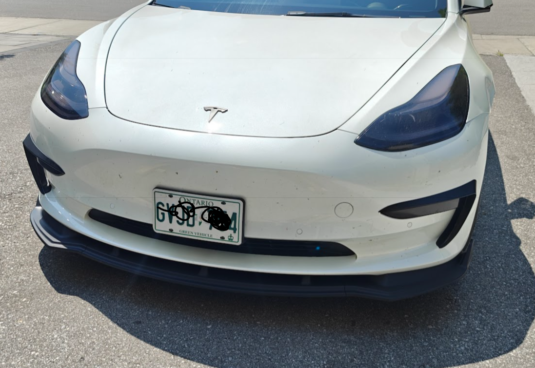 Tesla Model 3 Front Bumper Lip Spoiler