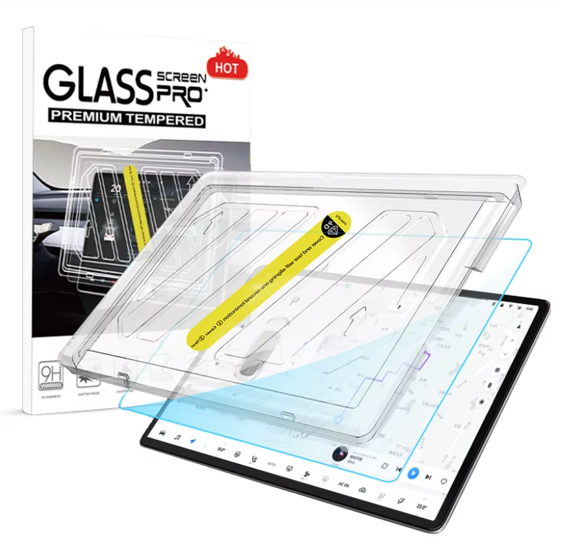 Tesla Model 3 Model Y Matte Tempered Glass 9H Anti-Glare Screen Protector