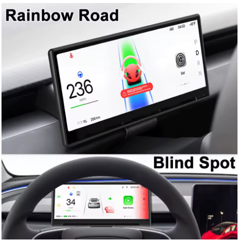 Model 3 Y F9 9-Inch Dashboard Air vent Head Up Display