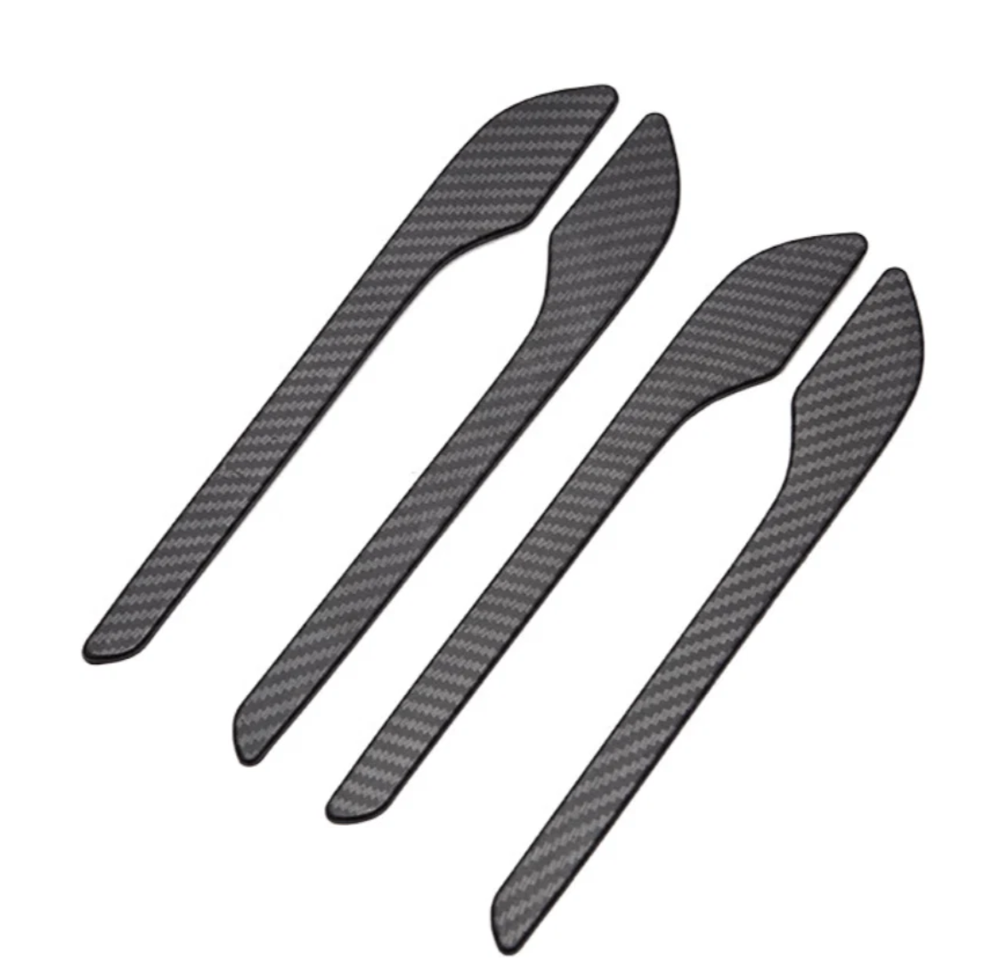 Tesla Model 3 Y Door handle 3D Gloss carbon fiber Protector sticker
