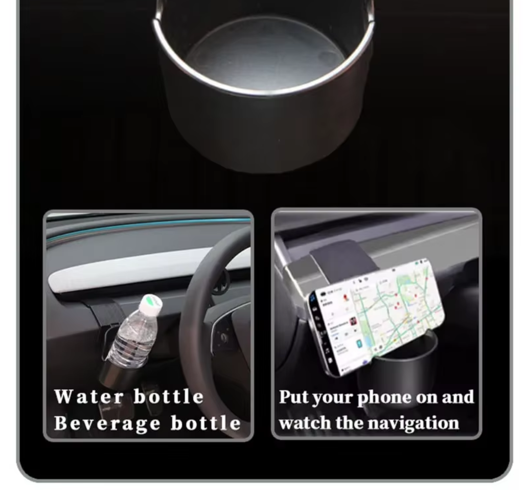 Tesla Model 3 Model Y Dashboard Cup holder