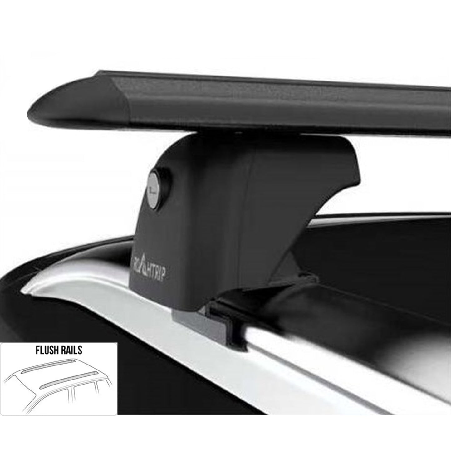 Roah Trip Heavy Duty High Quality Crossbar FLUSH / RAISED Roof Rack Crossbars Full Set